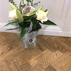 Florist Choice Christmas Vase Display